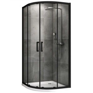 Душевой уголок Abber Schwarzer Diamant 80х80 AG01080B